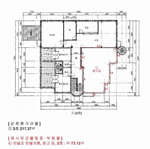 2025타경50884 강원특별자치도 홍천군 화촌면 장평리 918 근린시설 경매 이미지