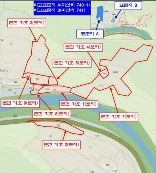 2024타경50222 강원특별자치도 인제군 상남면 미산리 747-3 농지 경매 이미지