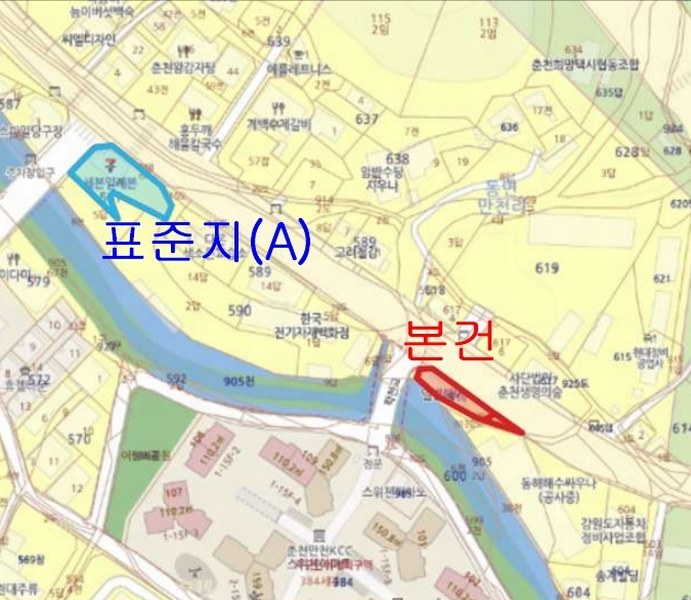 2024타경54040 강원특별자치도 춘천시 동면 만천리 617-2 근린시설 경매 이미지