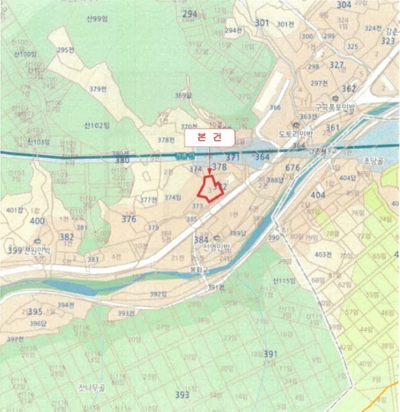 2025타경19 강원특별자치도 춘천시 남산면 강촌리 372-3 주택 경매 이미지