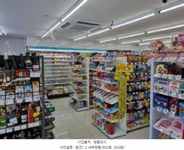 2025타경262 경상남도 창원시 의창구 북면 무동서로 24, 창원무동센텀파라디아 121동 비이층 303호외1개호 근린상가 경매 이미지