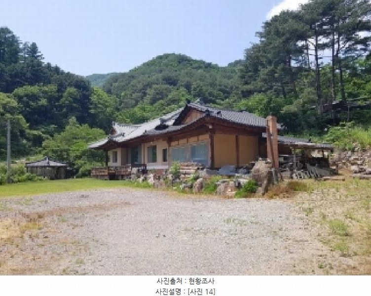2025타경1142 강원특별자치도 인제군 북면 용대리 1437-1 주택 경매 이미지