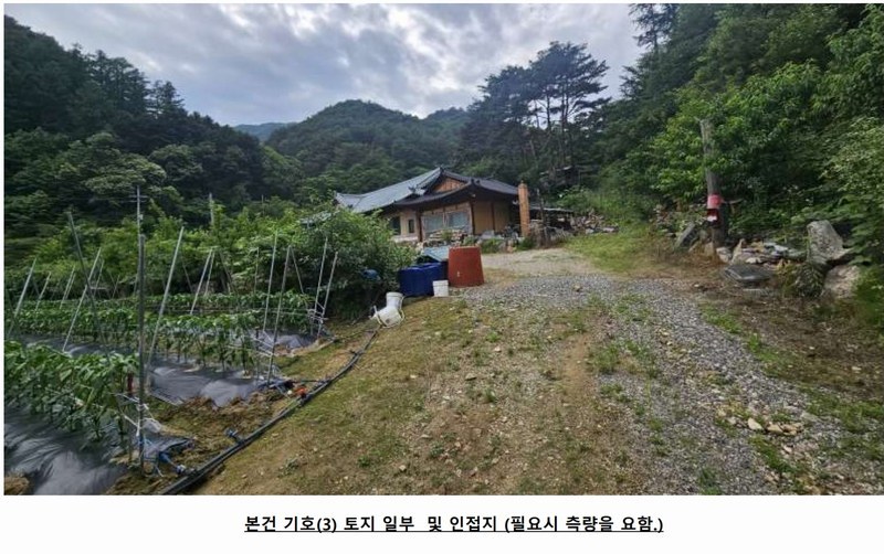 2025타경1142 강원특별자치도 인제군 북면 용대리 1437-1 주택 경매 이미지