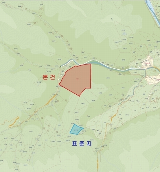 2025타경50502 강원특별자치도 춘천시 서면 덕두원리 산80-5 임야 경매 이미지