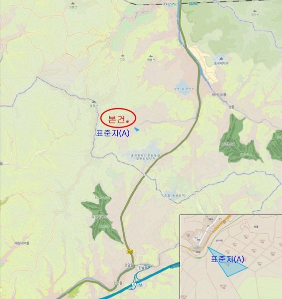 2025타경50661 강원특별자치도 춘천시 남산면 창촌리 산156-6 임야 경매 이미지
