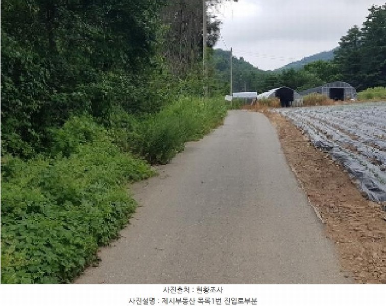 2025타경50749 강원특별자치도 홍천군 내면 율전리 1657-2 농지 경매 이미지