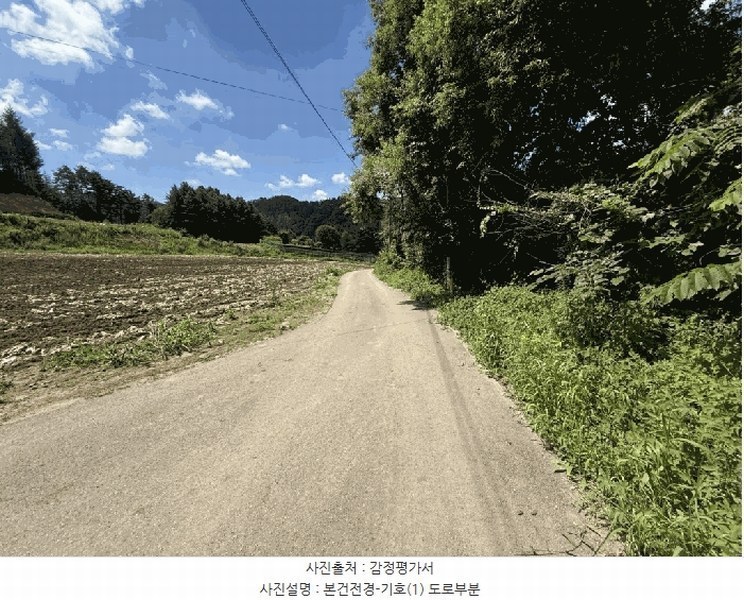 2025타경50749 강원특별자치도 홍천군 내면 율전리 1657-2 농지 경매 이미지