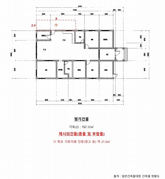 2025타경50926 강원특별자치도 인제군 북면 용대리 1633 주택 경매 이미지