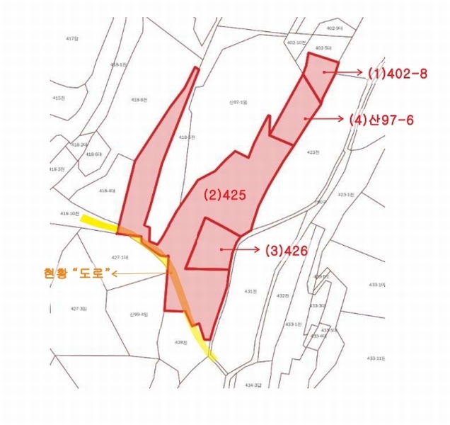 2025타경637 충청남도 서산시 지곡면 대요리 402-8 농지 경매 이미지
