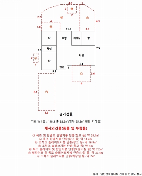 2025타경50721 강원특별자치도 화천군 사내면 광덕리 329-14 주택 경매 이미지