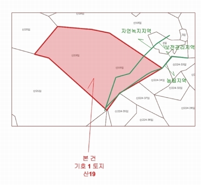 2025타경50887 강원특별자치도 홍천군 남면 양덕원리 산19 임야 경매 이미지