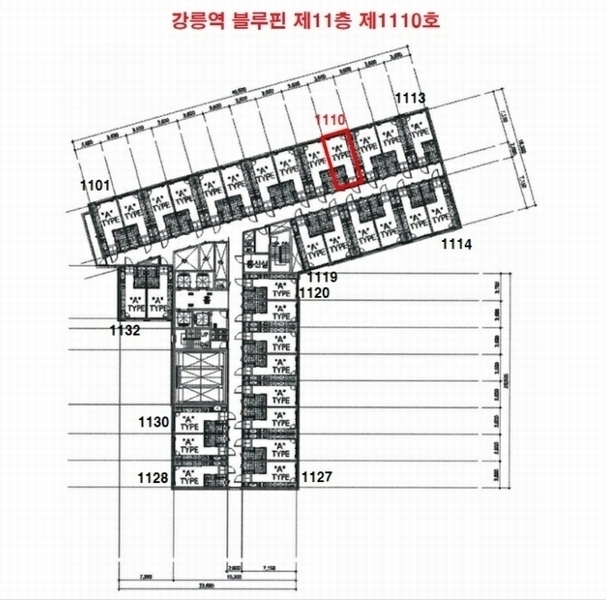 2024타경53507 강원특별자치도 강릉시 강릉대로 285강원특별자치도 강릉시 강릉○○○○, 강릉역블루핀 11층 1110호강릉역블○○ 아파트 경매 이미지