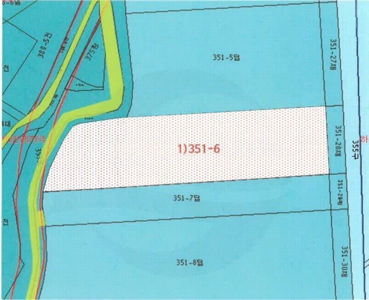 2025타경240 경상남도 함안군 군북면 모로리 351-6 농지 경매 이미지