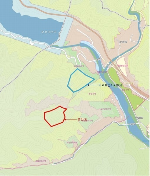 2024타경1865 강원특별자치도 동해시 이로동 산327 임야 경매 이미지