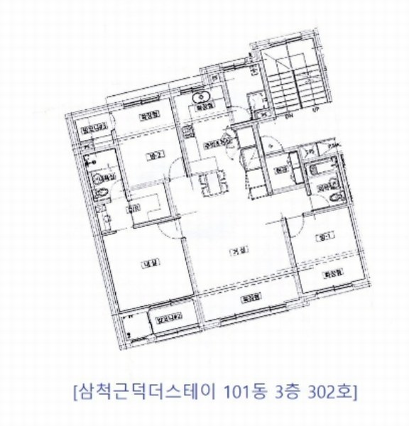 2024타경55466 강원특별자치도 삼척시 근덕면 맹방해변로 39, 삼척근덕더스테이 101동 3층 302호 다세대(빌라) 경매 이미지