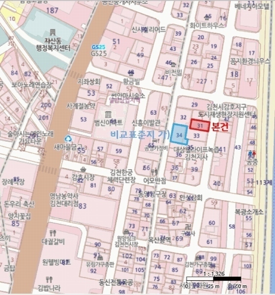 2025타경173 경상북도 김천시 감호동 31 숙박시설 경매 이미지