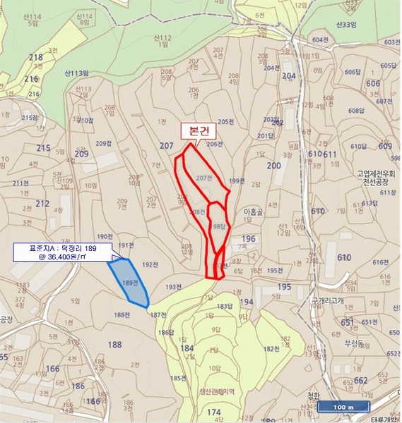 2025타경30475 충청북도 음성군 삼성면 덕정리 197 농지 경매 이미지