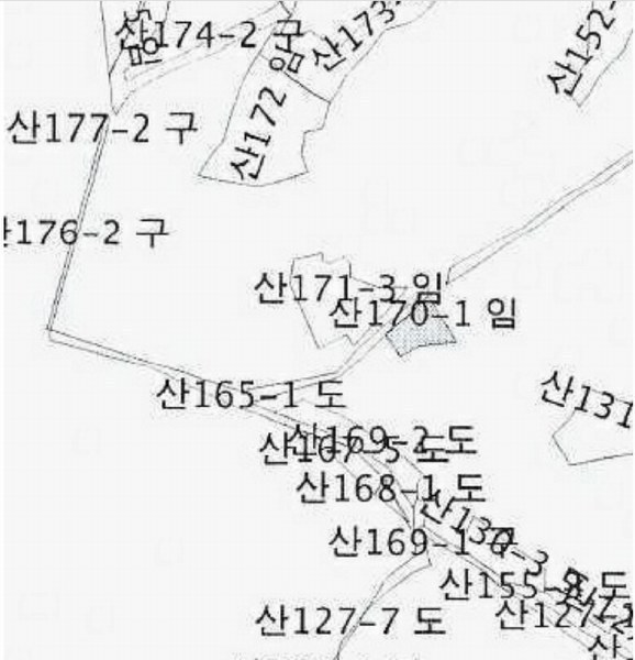 2025타경30497 강원특별자치도 강릉시 구정면 금광리 산170-1 임야 경매 이미지