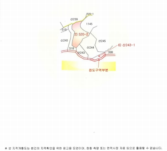 2021타경30541 강원특별자치도 강릉시 사천면 석교리 520-2 농지 경매 이미지