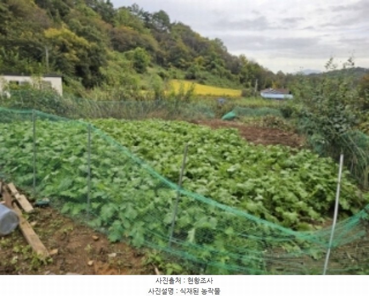 2024타경1421 충청북도 단양군 적성면 각기리 389-2 농지 경매 이미지