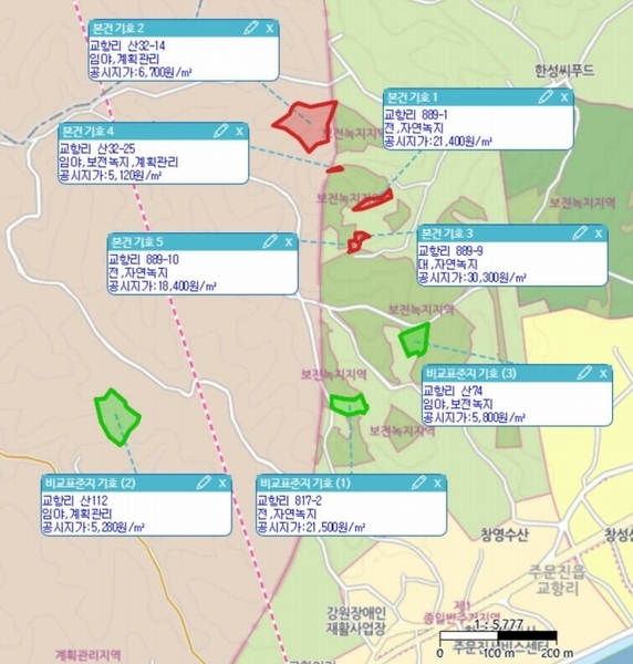 2024타경53088 강원특별자치도 강릉시 주문진읍 교항리 889-9 농지 경매 이미지