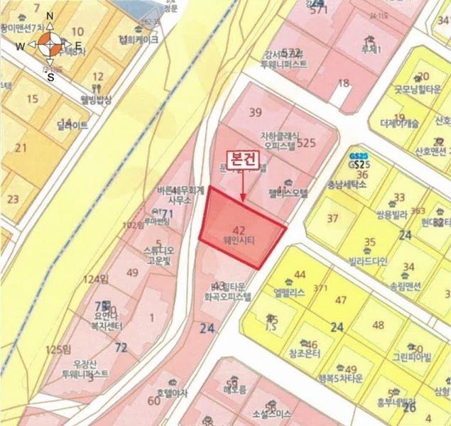 2025타경8976 서울특별시 강서구 화곡로42나길 27, 웨인씨티 11층 1101호 오피스텔 경매 이미지
