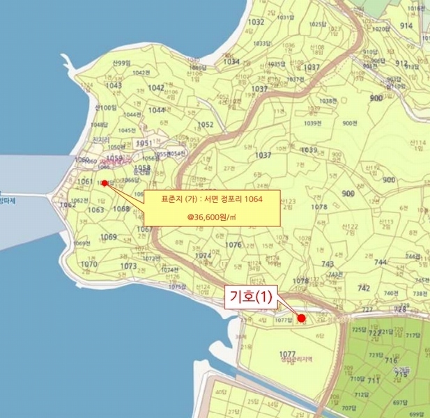 2025타경30242 경상남도 남해군 서면 정포리 1077-31 농지 경매 이미지
