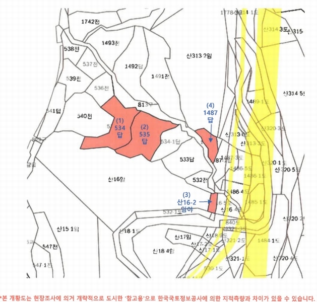 2025타경30784 경상남도 남해군 설천면 덕신리 1487 농지 경매 이미지