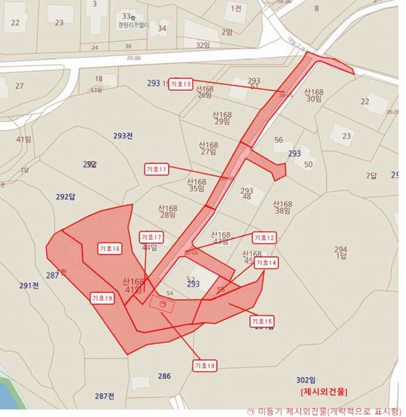2022타경500132 강원특별자치도 원주시 소초면 흥양리 287 농지 경매 이미지