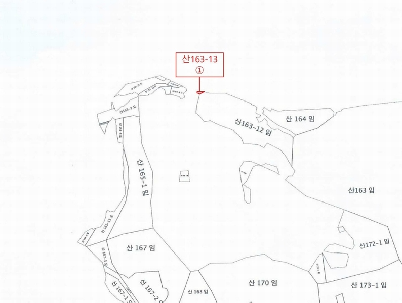 2023타경303321 강원특별자치도 원주시 흥업면 사제리 1641 임야 경매 이미지