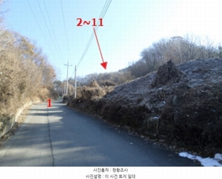 2024타경3352 강원특별자치도 원주시 호저면 만종리 783-48 도로 경매 이미지