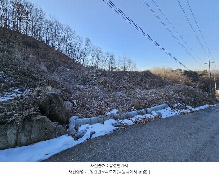 2024타경3352 강원특별자치도 원주시 호저면 만종리 783-48 도로 경매 이미지
