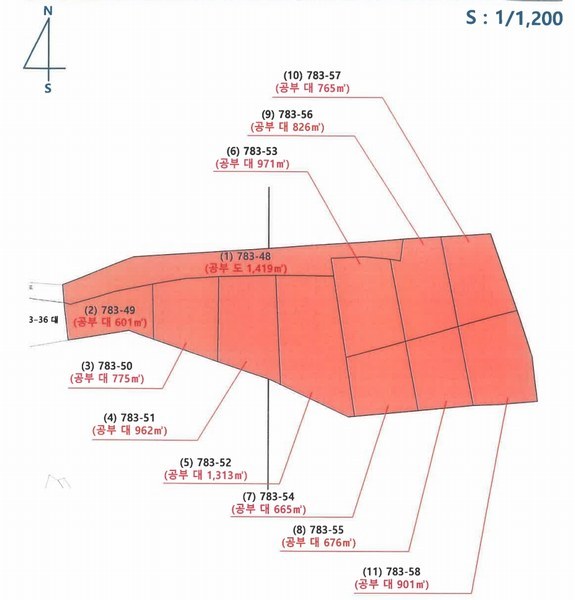 2024타경3352 강원특별자치도 원주시 호저면 만종리 783-48 도로 경매 이미지