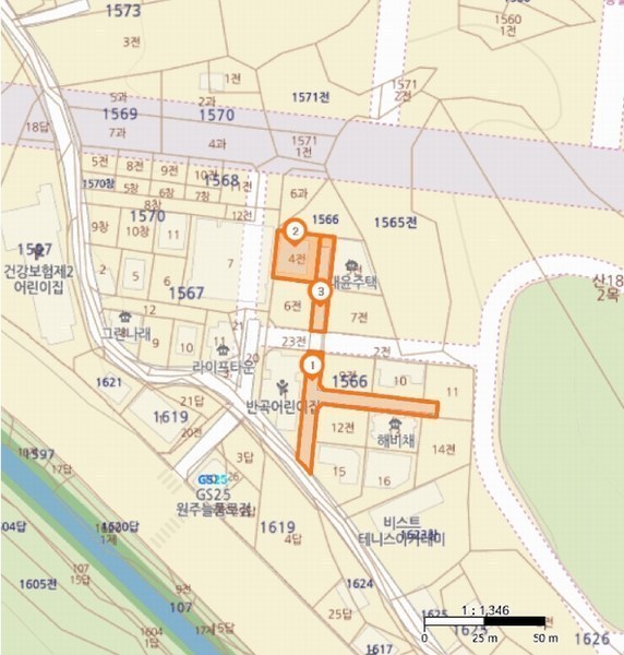 2024타경401840 강원특별자치도 원주시 반곡동 1566-17 다가구(원룸등) 경매 이미지
