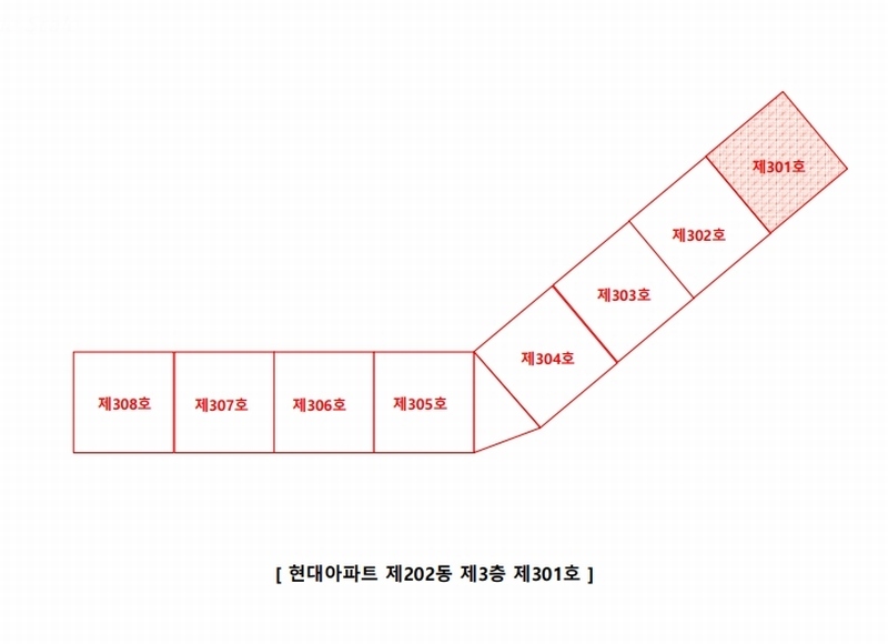 2024타경404917 강원특별자치도 원주시 서원대로 308, 현대아파트 202동 3층 301호 아파트[공급31평형] 경매 이미지