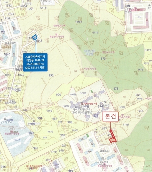 2024타경405767 강원특별자치도 원주시 태장동 577-35 다가구(원룸등) 경매 이미지