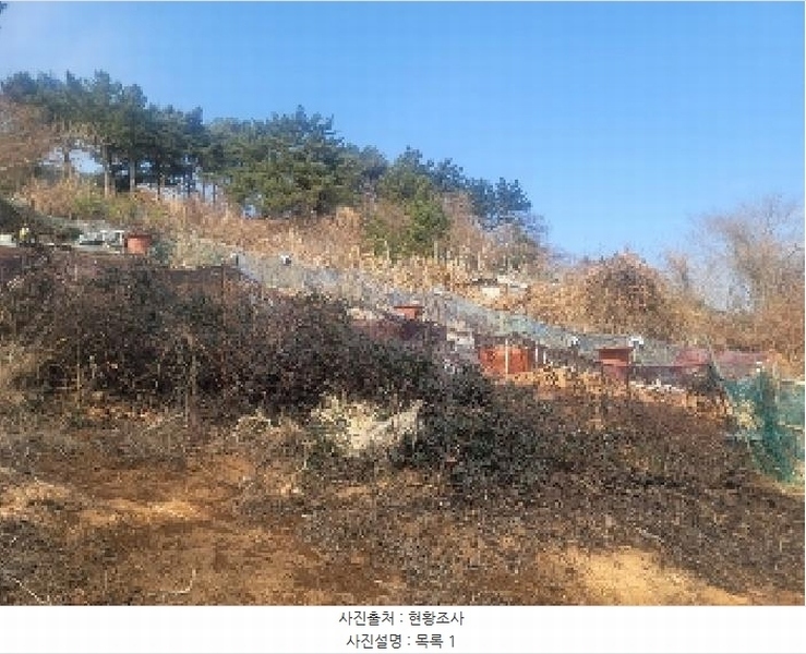 2025타경206 경상남도 통영시 북신동 309-2 임야 경매 이미지