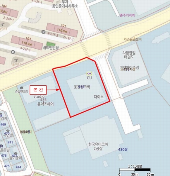 2025타경688 충청남도 천안시 서북구 3공단6로 58-8, 천안비즈타워 9층 932호 오피스텔[계약9평형] 경매 이미지