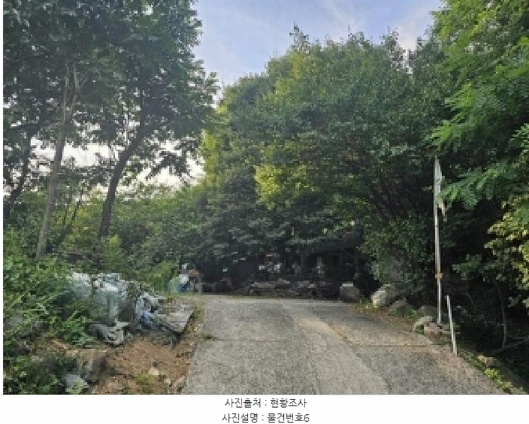 2025타경718 경상남도 하동군 북천면 화정리 산287 임야 경매 이미지