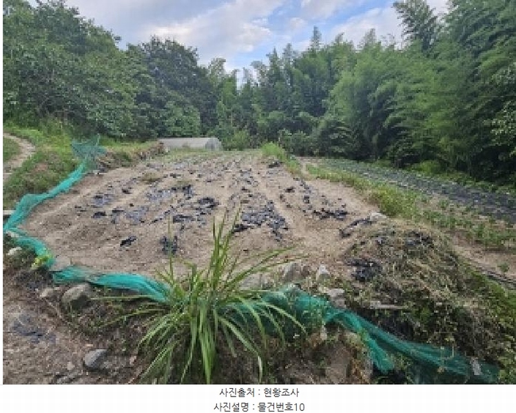 2025타경718 경상남도 하동군 북천면 화정리 산287 임야 경매 이미지