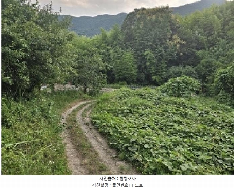 2025타경718 경상남도 하동군 북천면 화정리 산287 임야 경매 이미지