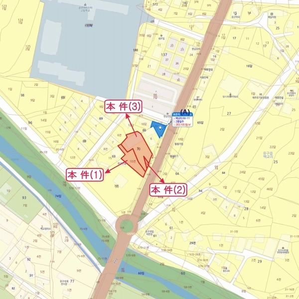 2025타경20095 충청남도 공주시 유구읍 백교리 69-10 공장 경매 이미지