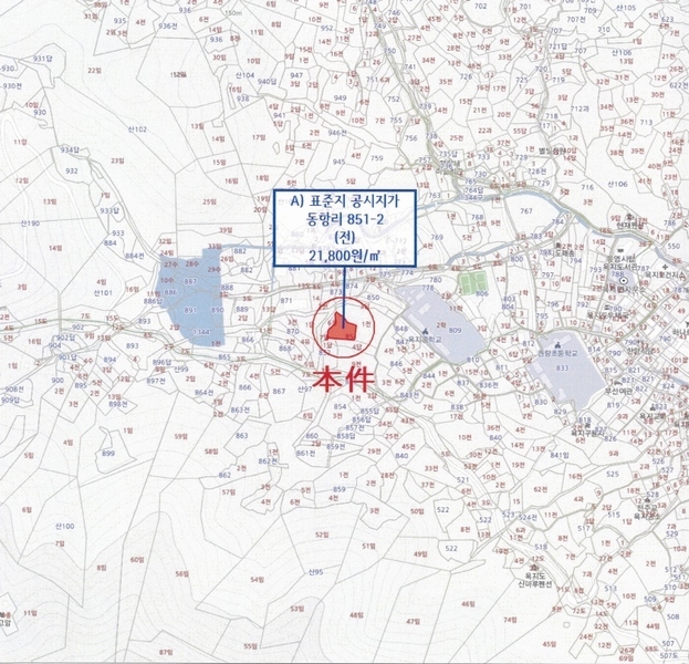 2024타경3505 경상남도 통영시 욕지면 동항리 851-2 농지 경매 이미지