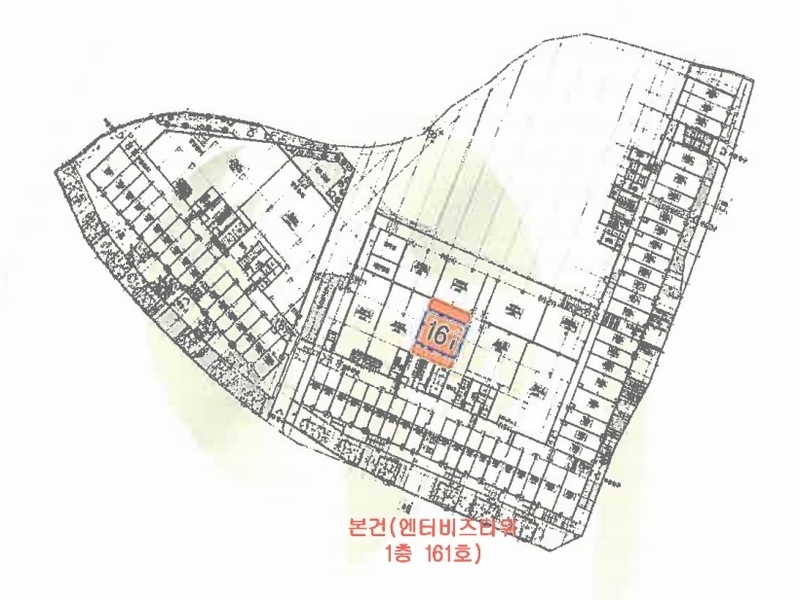 2024타경403860 강원특별자치도 원주시 입춘로 45, 엔터비즈타워 1층 161호 근린상가 경매 이미지