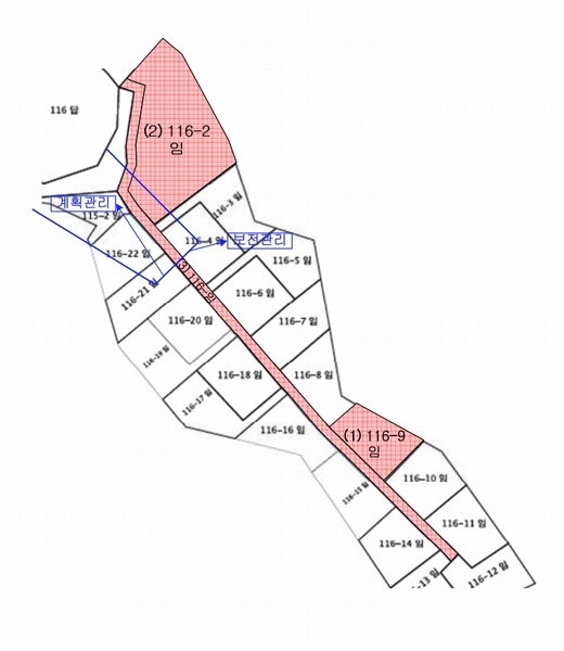 2024타경406371 강원특별자치도 원주시 반곡동 116-9 임야 경매 이미지