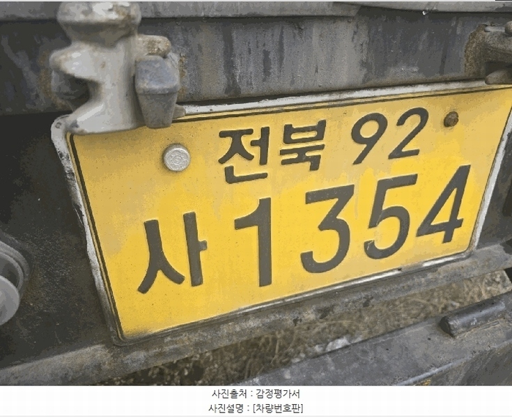 2025타경21078 강원특별자치도 원주시 소초면 장양리 1797-3 삼부12.5톤윙바디트럭 경매 이미지