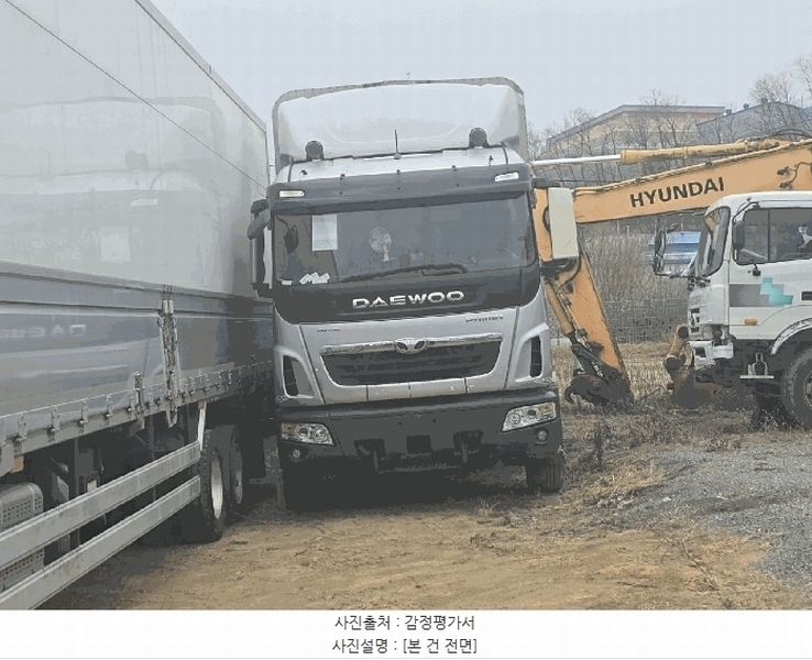 2025타경21078 강원특별자치도 원주시 소초면 장양리 1797-3 삼부12.5톤윙바디트럭 경매 이미지