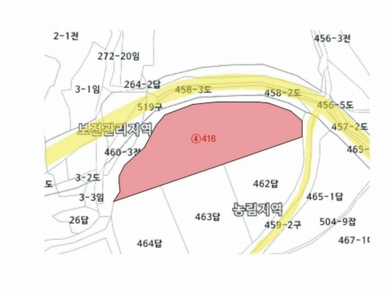 2024타경1585 경상북도 예천군 호명읍 송곡리 461 농지 경매 이미지