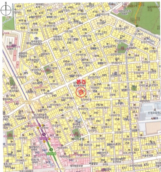 2025타경9220 서울특별시 강서구 화곡동 393-10 다세대(빌라) 경매 이미지