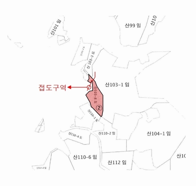 2024타경406586 강원특별자치도 횡성군 둔내면 자포곡리 114-4 농지 경매 이미지